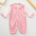 thumbnail image 4 of 8PCS Baby Boys Girls Baby Cotton Clothes Tops Hat Pants Bib Sock Shoes Romper Suit Outfit Sets OneSize Pink 0-3 Months, 4 of 8
