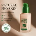 thumbnail image 5 of Aloe Barbadensis Foundation, Long Lasting Makeup Foundation, Hydrating Lightweight Coverage with Pore Blurring and Natural Finish, 12 Hour Wear, Nourishing Makeup Base, 5 of 7