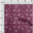 thumbnail image 1 of oneOone Cotton Poplin Fabric Leaves & Floral Artistic Sashiko Print Fabric Prints by Yard 42 Inch Wide, 1 of 4