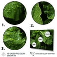 thumbnail image 3 of Designart "Macro View of Green Food" Food & Beverage Floater Framed Canvas Art Print, 3 of 7