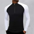 thumbnail image 2 of Men's Performance Long Sleeve T-Shirt Active Athletic Workout Top Breathable Comfortable Fitness Shirt for Running Training Outdoor Sports Mens Work Shirts Summer Basic Tee Shirts, 2 of 6