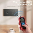 thumbnail image 3 of HINTRMENT Multitesteur Numérique Plastique NCV Test pour Techniciens 1Ensemble, 3 of 7