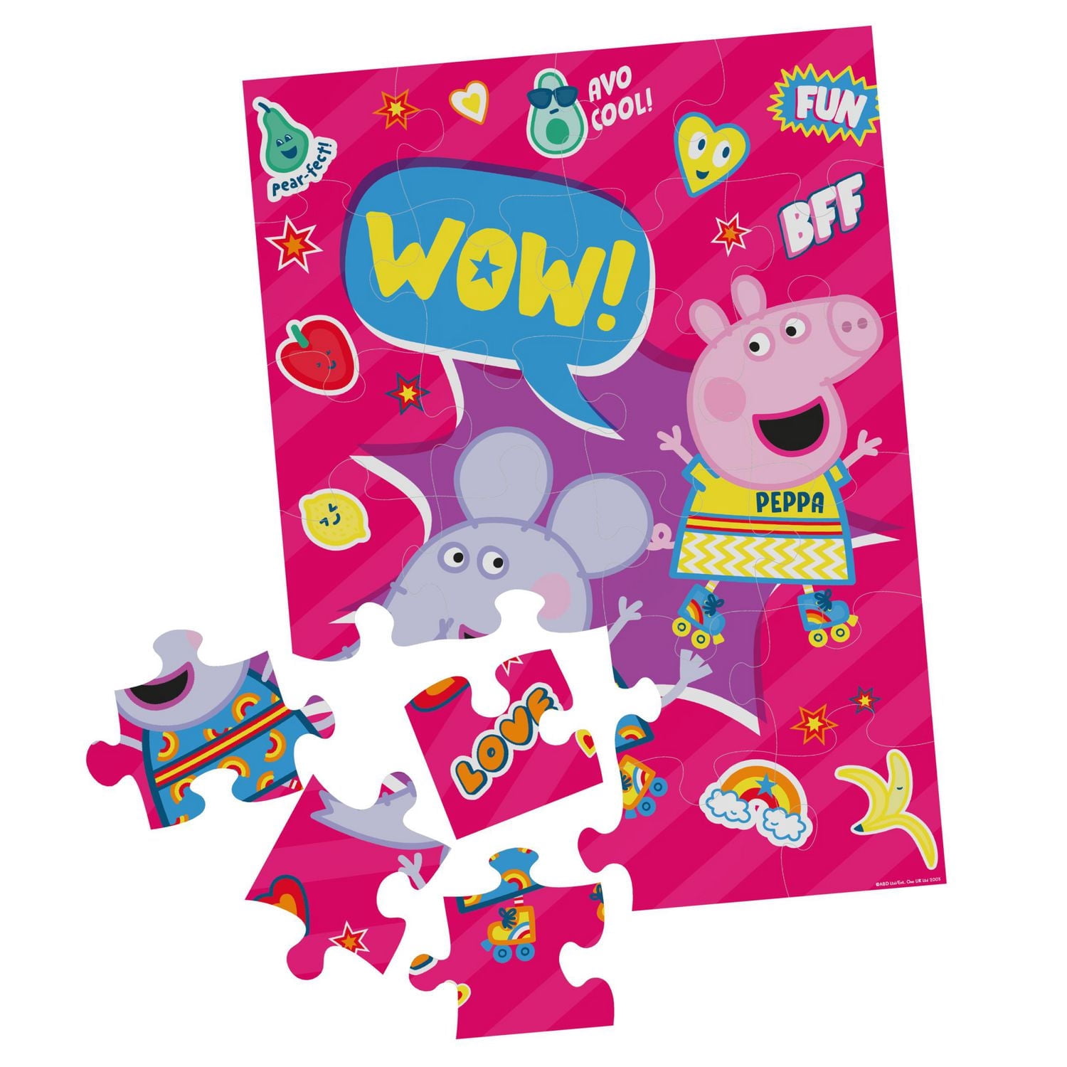 Puzzle Peppa Pig 24 pièces pour familles et enfants à partir de 4 ans