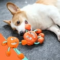 thumbnail image 3 of BESTSKY Indestructible Dog Toys Super Chewer Dog Toys Chew Dog Toys for Medium and Large Interactive Dog Toys Gift for Medium Dog Large Dogs Breed Heavy Duty Dog Teeth Grinding Interactive (Orange), 3 of 6