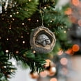 thumbnail image 6 of 5PCS Forest Animal Acorn Ornaments – Panda, Pig, Pangolin & Turtle Christmas Tree Decorations, Cozy Woodland Pine Cone Ornaments, Rustic Nature-Themed Home Decor, 4in Acrylic Hanging Figurines, 6 of 6
