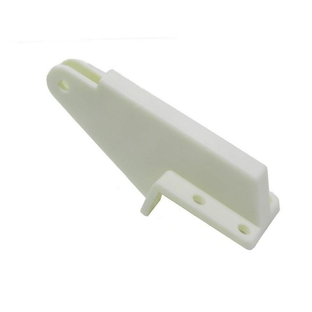 Soporte de jamba de plástico Barton Kramer 331 blanco para puerta mosquitera