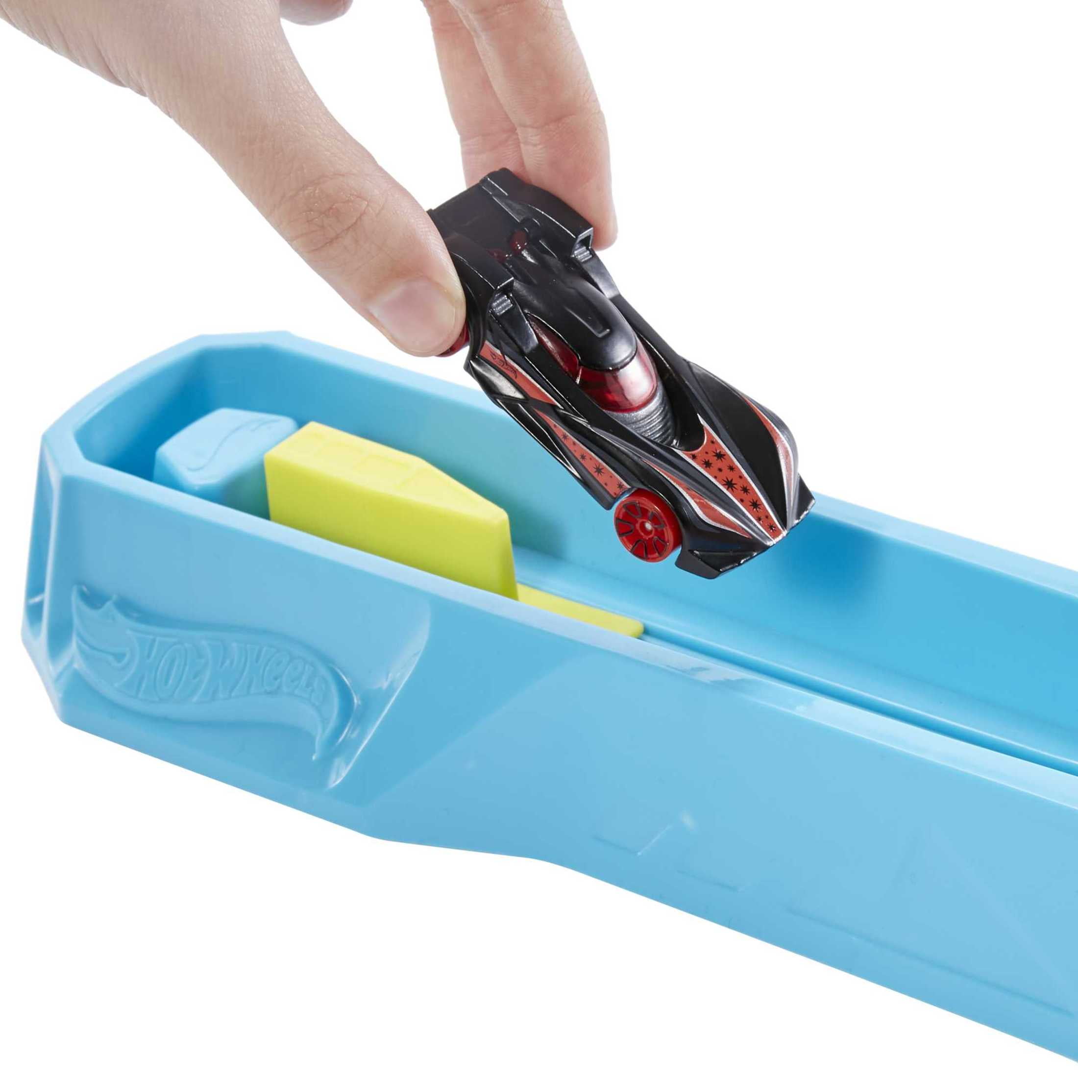 Hot Wheels Track Builder Unlimited Long Jump Pack with Parts Accessories 1.36 lb Walmart