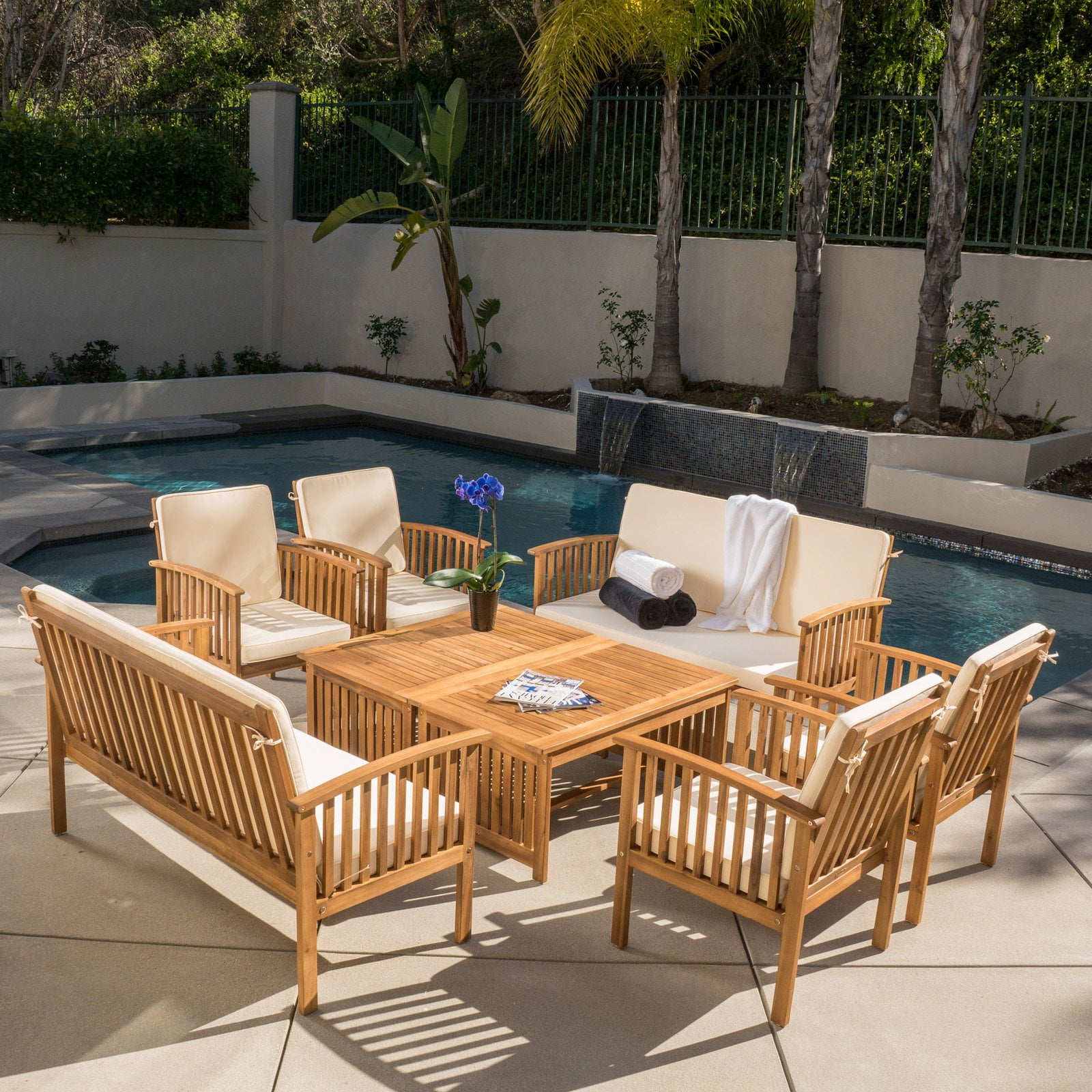 Hayak 8 Piece Conversation Set Com