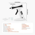 thumbnail image 2 of KFFKFF Heat Adhesive Applicator, Portable Battery-Operated Adhesive Device, Compact Cord-Free Heat Adhesive Kit with 2200mAh Power Source, 20 Adhesive Rods, Swift Warm-Up & Elevated Temperature, 2 of 9