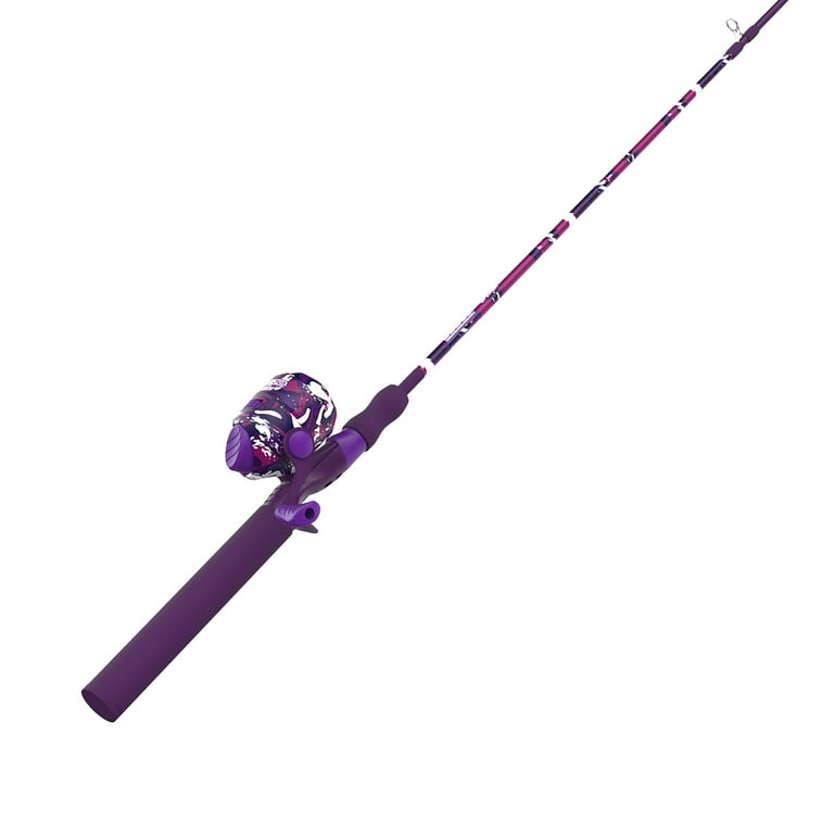 Zebco Splash Spincast Reel and Fishing Rod Combo, 6-Foot 1-Piece