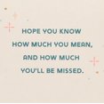 thumbnail image 3 of American Greetings Retirement Card (You'll Be Missed), 3 of 6