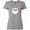 Athletic Heather, variant on Cute Santa Claus Face Women's T-Shirt