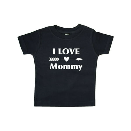 

Inktastic I Love Mommy Gift Baby Boy or Baby Girl T-Shirt