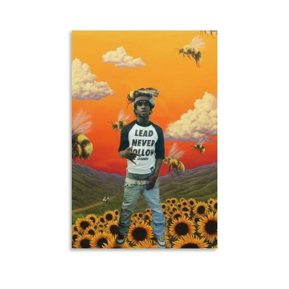 Chief Keef 5 Canvas Poster Wall Decorative Art Painting Living Room Bedroom Decoration Gift