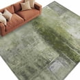 thumbnail image 2 of Sage Green Area Rug 5x8 FT, Non Slip Bedroom Throw Carpet, Retro Oil Painting Modern Abstract Art Aesthetics Washable Soft Floor Carpet Non-Shedding Rug for Living Room Nursery Dorm Office, 2 of 9
