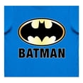 thumbnail image 2 of Playera Para Niño Warner Bros Batman Cuello Redondo Manga Corta Talla 6 Azul Rey, 2 of 2
