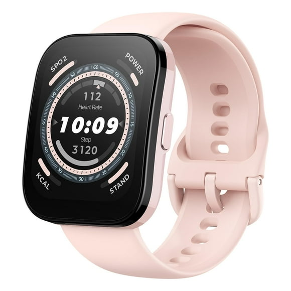 Amazfit Bip 5 Montre Intelligente 46mm, GPS, Amazon Alexa Intégré, Appels Bluetooth, Batterie 10 Jours, Fréquence Cardiaque & VO2 Max, Surveillance de la Santé du Sommeil, Application de Suivi D\'entraînement Physique