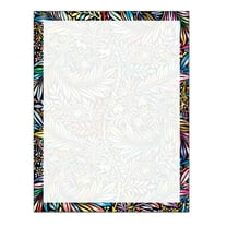 Vibrant Leaves Letterhead Laser & Inkjet Printer Paper, 25 Sheets per Pack