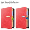 thumbnail image 2 of Allytech Galaxy Tab S6 Lite 10.4“ Case 2022/2020 Model (SM-P610/P613/P615/P619), Slim Auto Sleep Wake Smart Cover Multi Angle Stand TPU Back Shell Case for Samsung Galaxy Tab S6 Lite 10.4" - Red, 2 of 7