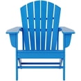 thumbnail image 2 of Portside 5-Piece Set Classic Adirondack Chair with Ottoman and Round Side Table, 2 of 8