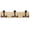 Black on Natural-17 inch with 3 hooks-1, variant on Cherry 17 inch with 3 hooks 1 Wall Mount Coat & Hat Rack