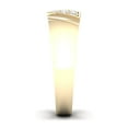 thumbnail image 2 of CARATS FOR YOU Men's Wedding Band 1/5 Cttw White Natural Diamond In 14K Yellow Gold Plated (0.19 Carat, I-J Color, I2-I3 Clarity) Ring Size-7, 2 of 5