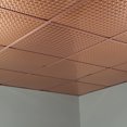 thumbnail image 2 of FASÄDE Diamond Plate Decorative Vinyl 2ft x 2ft Lay in Ceiling Panel in Polished Copper (5 Pack), 2 of 5
