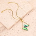 thumbnail image 1 of Enchanting Gold Chain Butterfly Bracelets Of Iridescent Wings, 1 of 5