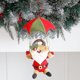 thumbnail image 2 of Navidad muñeca de Navidad paracaidismo sin rostro viejo adorno fiesta decoración universal. (rojo)(1 pieza), 2 of 5