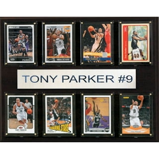 Men's Mitchell & Ness Tony Parker #9 Black San Antonio Spurs 2001-02 Hardwood Classics Swingman Jersey