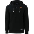 thumbnail image 2 of Men's Cutter & Buck Black Washington Commanders Primary Mark Roam Eco Recycled Half-Zip Pullover Hoodie, 2 of 3