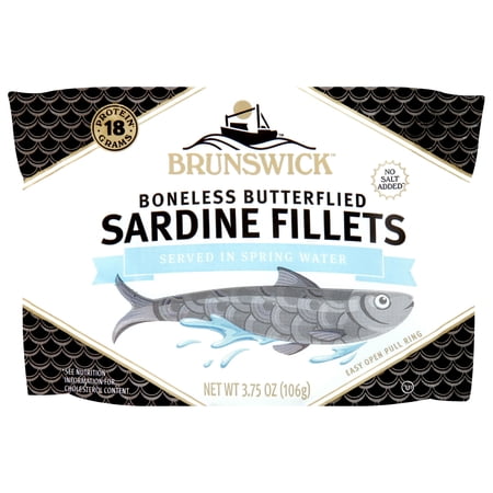 GOURMET STYLE SARDINE FILLETS IN SPRING WATER