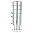 thumbnail image 3 of Oubit Tasse avec Support de Tasse Tasses en Acier Inoxydable Tasse à café de bière d'eau avec poignée, 3 of 8