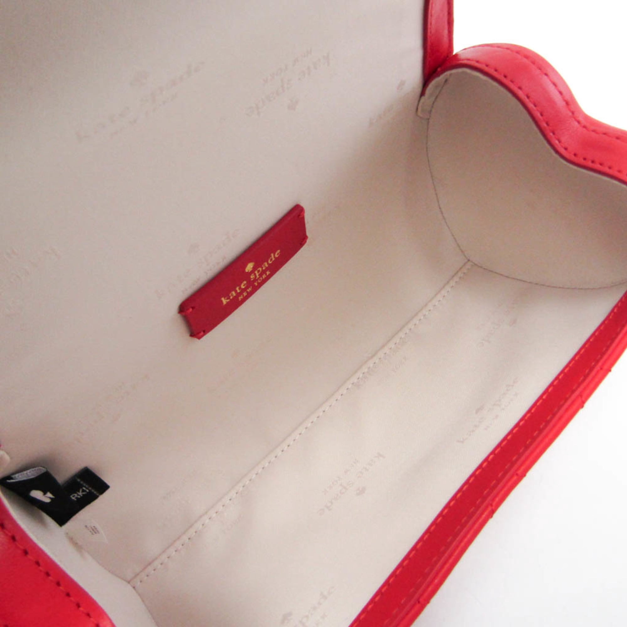 Pre-Owned Kate Spade Heart To Heart 3D Heart Barrel KK175 Women's Leather Shoulder... (Good)