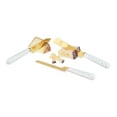 thumbnail image 4 of Twine Starlight Cheese Knives Set for Hard and Soft Cheese, Host Gifts, 4 of 5