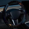 thumbnail image 2 of Constellation 14.5 Inch Printing PVC Leather Auto Accessories Steering Wheel Covers for Car Wheel Protection, 2 of 6