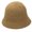 Khaki, variant on Women Bucket Hat Fashion Knit Cotton linen Cloche Hat Solid Color Crochet Cap Beach Hat Knitted Hat Sun Hat - Khaki