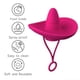 thumbnail image 3 of Tapa de pajita para taza de 30 a 40 oz, tapa de pajita de silicona, sombrero de vaquero, accesorios para vaso de 10 mm, 0,4 pulgadas, lindos regalos para mujeres, 3 of 5