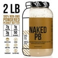 thumbnail image 4 of 2 LB Powdered Peanut Butter from US Farms – Bulk, Only 1 Ingredient - Roasted Peanuts, Vegan, No Additives, Preservative Free, No Salt, No Sugar - 76 Servings - NAKED PB, 4 of 9