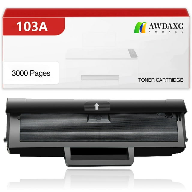 Compatible Replacement for HP 103A Toner Cartridge,Suitable for Laser 103A / MFP 131A / MFP 133PN Printer,(1-PACK,3000 Pages),Easy to add powder, with chip, ready to use on the machine