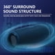 thumbnail image 5 of Altavoces Bluetooth Inalámbrico Al Aire Libre Altavoz Portátil Subwoofer de Choque de Alta Potencia, Ipx6 Impermeable Hifi Sonido Estéreo Altavoz Inalámbrico de Espera Largo para Acampar, 5 of 8