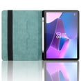 thumbnail image 7 of for Lenovo Idea Tab Pro 12.7 inch 2025 (TB-373FU/TB-375FC) Case, Rhombus Grid Pattern Multiple Viewing Angles Stand Slim Folio Cover (Blue), 7 of 7