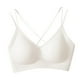 thumbnail image 5 of Sujetador push up para mujer, ropa interior, camiseta, sin aros, cómodo Blanco, 5 of 9
