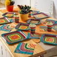 thumbnail image 2 of Bright Fiesta Tableware Kit for 50 Guests, Party Supplies, Cinco de Mayo, 392 Pieces, 2 of 3