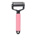 thumbnail image 2 of Dog Brushes Undercoat Rake for Dogs & Cats, Extra-Wide Dog Grooming Brush & Deshedder Comb for Long Hair Functional Sturdy, 2 of 7