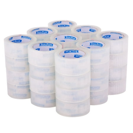 Costway 36 Rolls1.9''x110 Yards(330' ft) Box Carton Sealing Packing Package Tape Clear