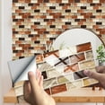 thumbnail image 2 of Clearance! 1Set 10PC 3D Crystal Tile Sticker Self Adhesive DIY Tile Wall Sticker, 2 of 9