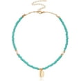 thumbnail image 1 of HSHDLDF Collier Coquillage Puka pour Femmes Hommes Collier Surfeur Coquillage Cordon Collier Collier Ras du Cou Perles Colorées Collier Ajustable Été Boho Hawaii Boucle Perle Collier Bijoux Coquillage Naturel, 1 of 6