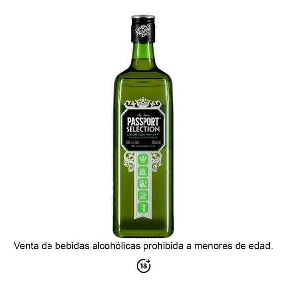 Licor con Whisky Passport Selection 700 ml