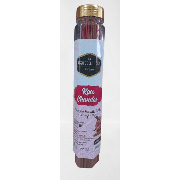 Agarbatti wala Rose Chandan Natural Masala Incense